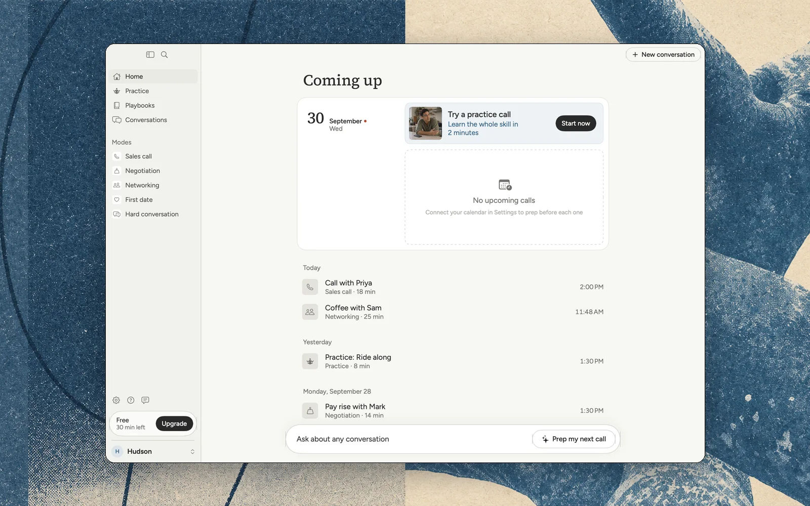 Hearby AI home with your conversations